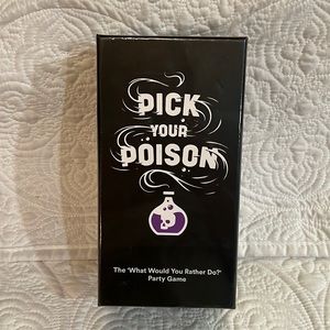 Pick Your Poison Party game, sealed‎ and new